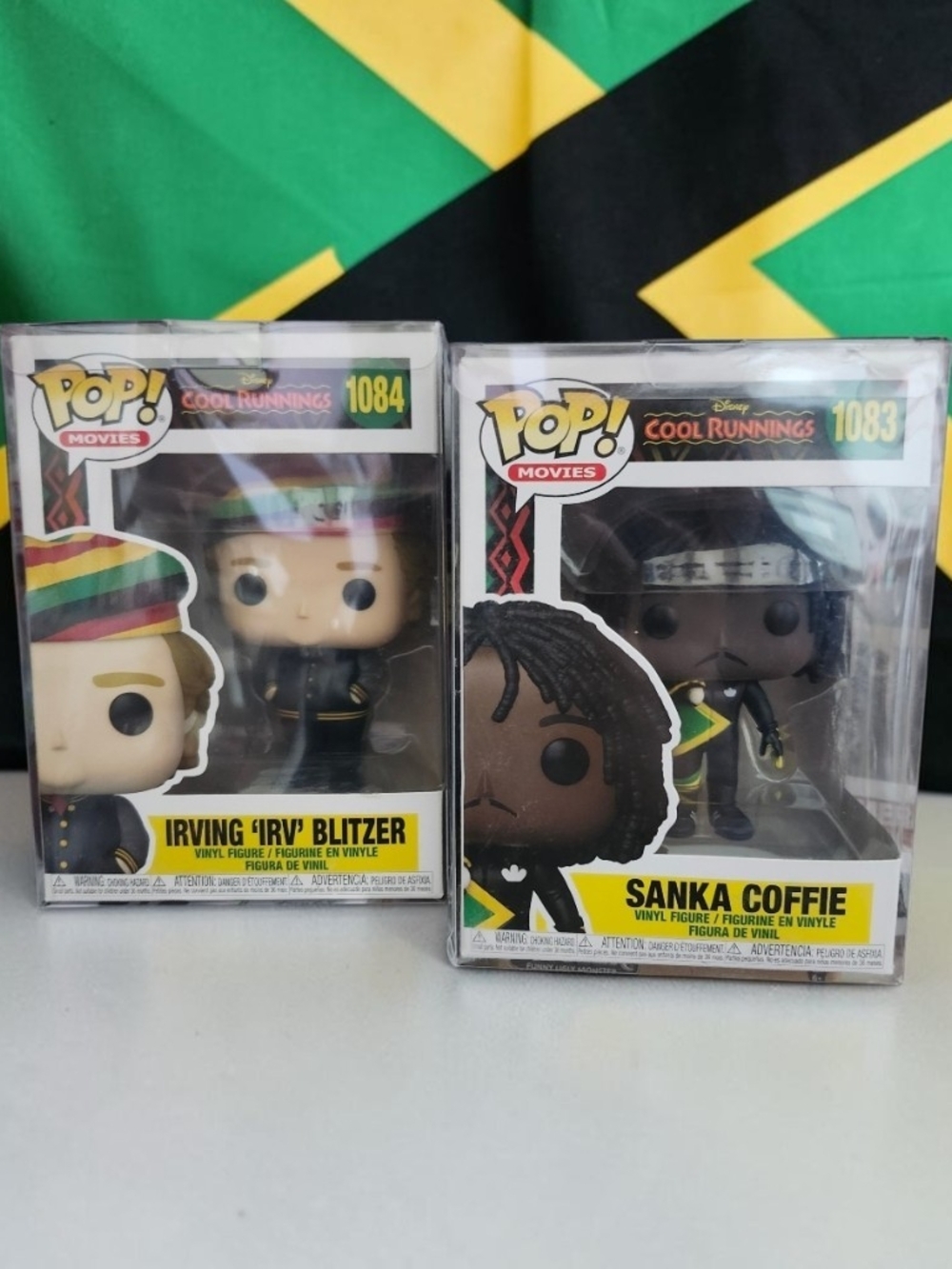 Funko Pop! Movies Cool Runnings Collectors Set Sanka Coffee & Irv Blitzer NIB - Picture 5 of 5